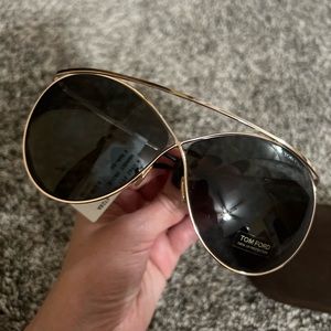 NWT Tom Ford Aviator Sunglasses